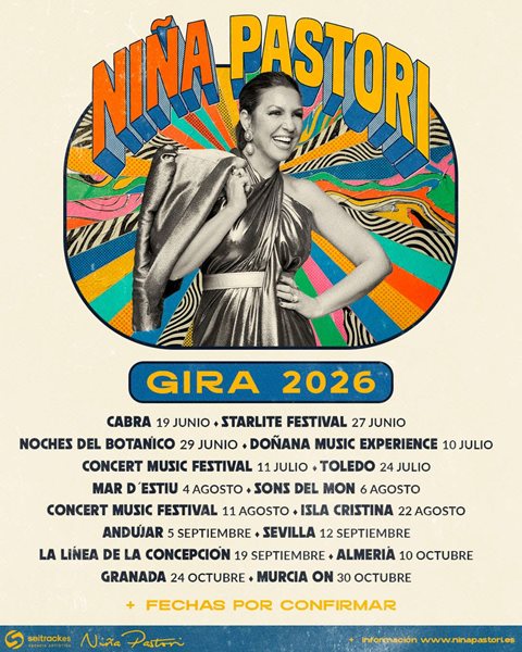 Niña Pastori: nuevo disco, Gira 2026 y actuación ante el Papa León XIV en Madrid