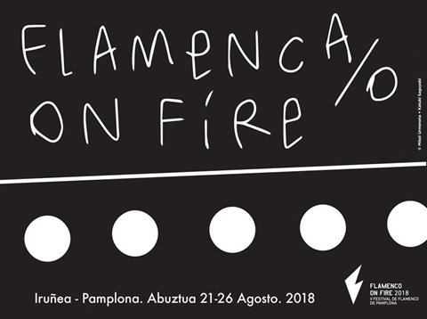 Cartel de Flamenco On Fire 2018