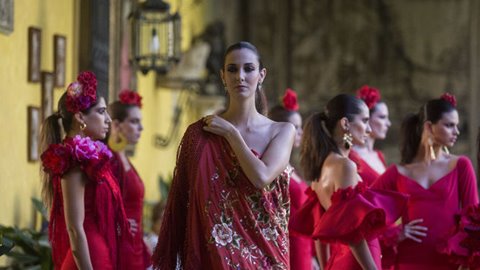 Presentación de We Love Flamenco en el Palacio de las Dueñas de Sevilla. / ANTONIO PIZARRO