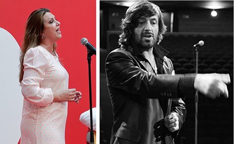 Artistas flamencos Medallas de Andalucía 2018: Rafael Amargo y Niña Pastori