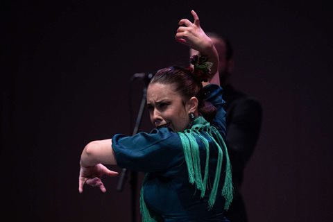 Irene Rueda, bailaora granadina finalista del certamen - Foto cedida por el CNAF