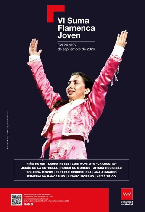Neue Ausgabe von Suma Flamenca Joven in den Teatros del Canal mit zwölf Künstlerinnen und Künstlern unter 30 Jahren 